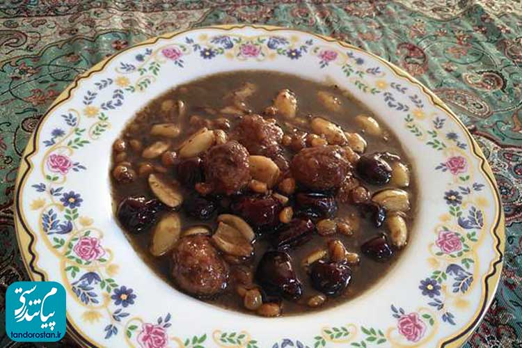 خورش عناب و بادام