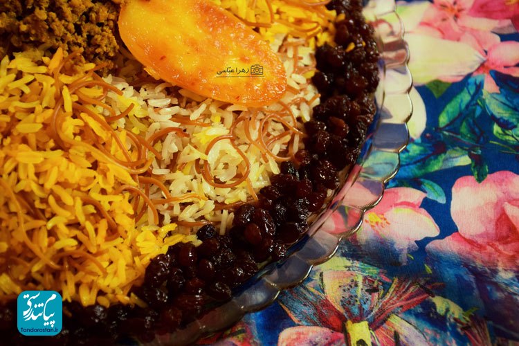 طرز تهیه رشته‌ پلو با روش طب سنتی ایرانی
