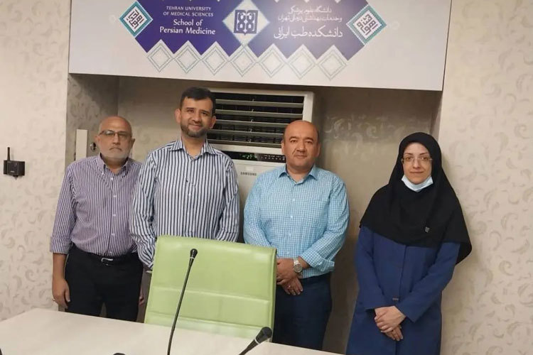 بازدید دکتر مظاهر جعفر، پژوهشگر دانشگاه نایروبی کنیا از دانشکده طب ایرانی