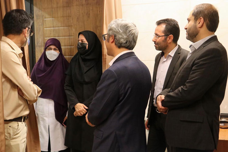 بازدید معاون درمان 1