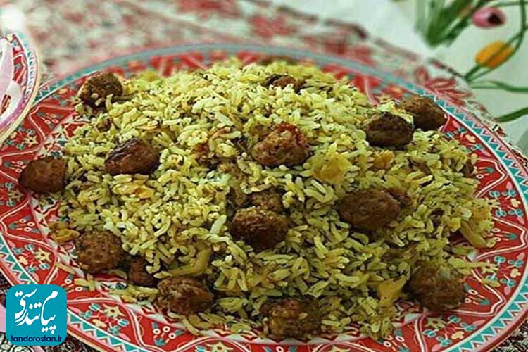 کلم پلو شیرازی