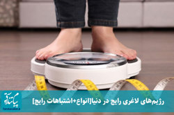 رژیم‌های لاغری رایج در دنیا [انواع+اشتباهات رایج+جدول غذایی]